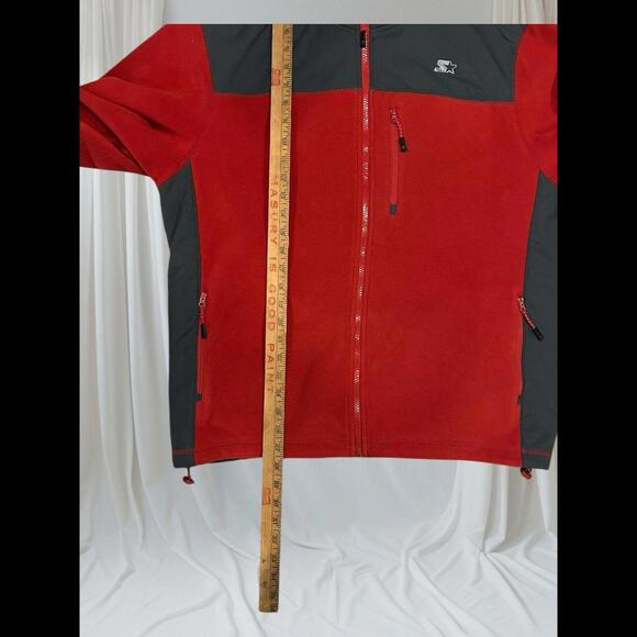 STARTER Fleece Jacket LBomber Polar Thermal Zip Vintage - Picture 8 of 8